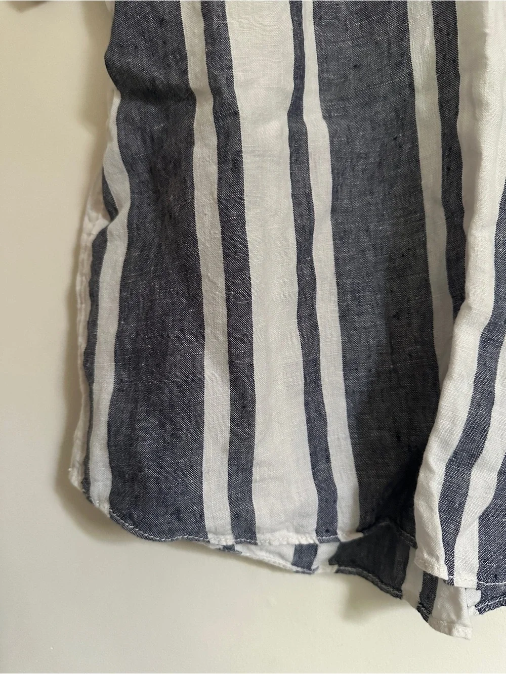 J. Crew Linen Popover Top